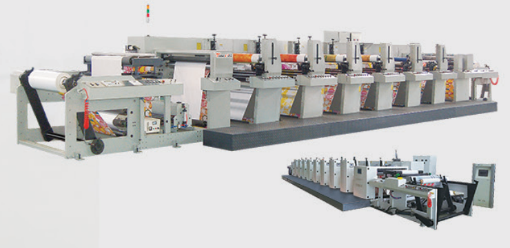 YCM-Medium Web Flexographic Printer(800-1300)