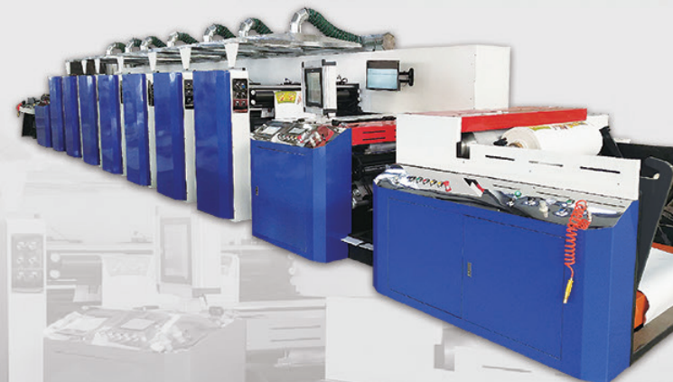 Petal Design Flexographic Printer YCM-900-1300P
