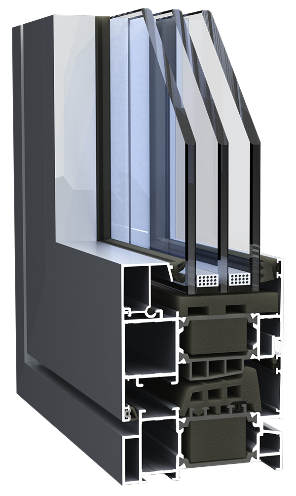 ES81 casement window
