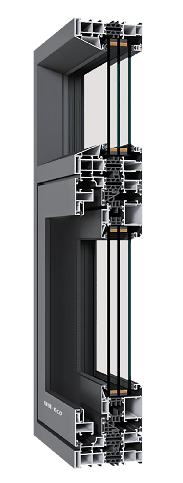 ECO110T High Performance External Window Screen Integrated System Window