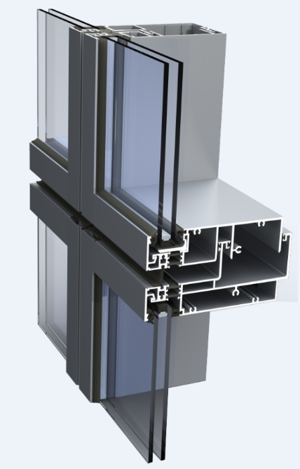 EF100隔热单元幕墙