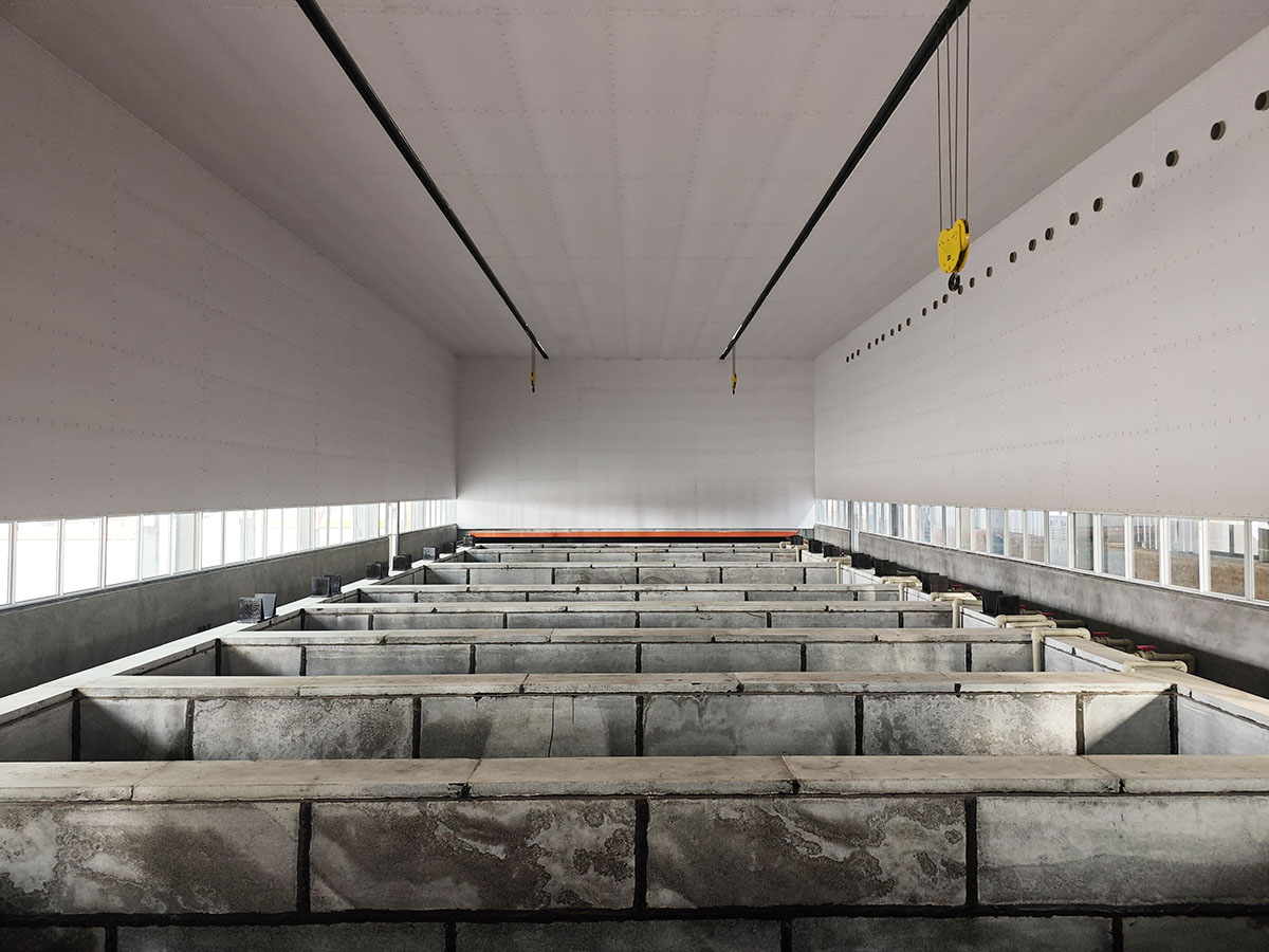 花崗巖前處理槽體