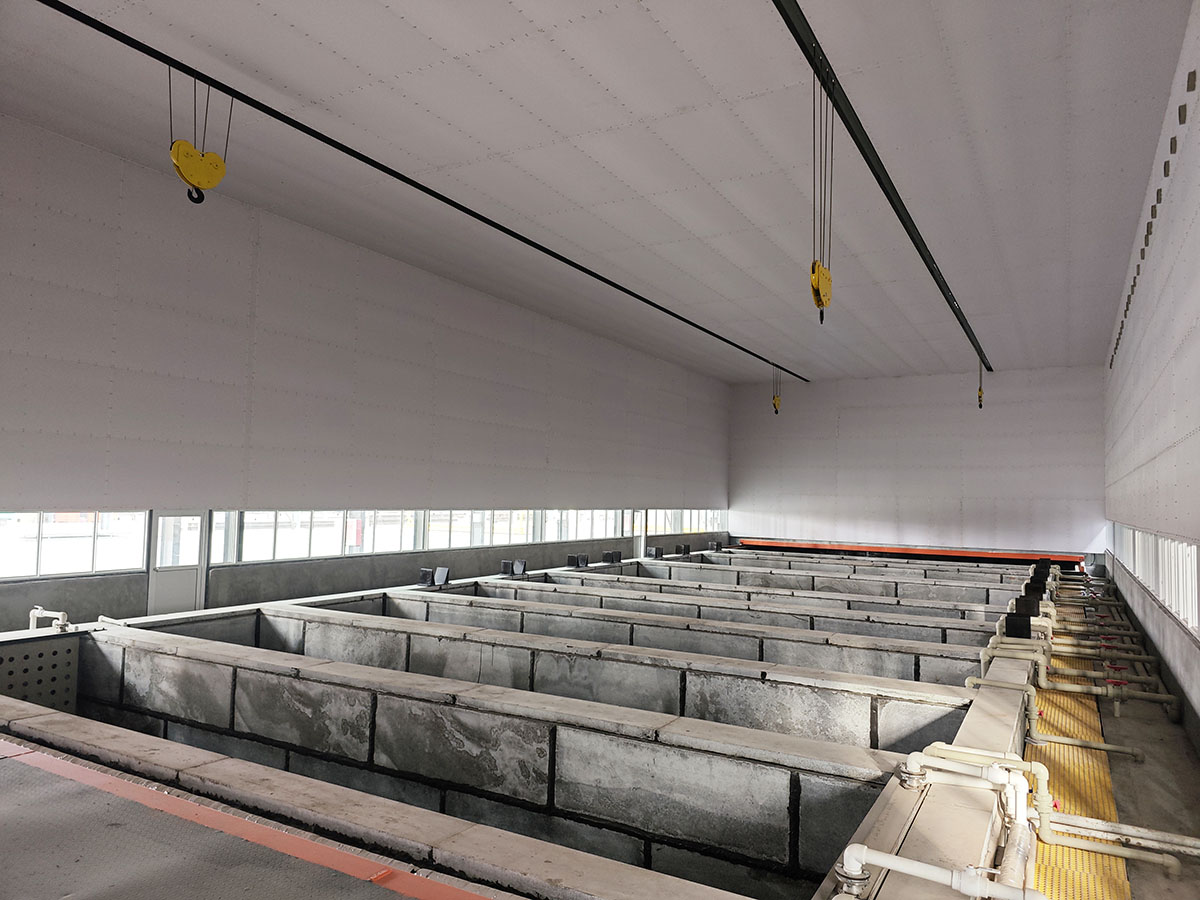 花崗巖前處理槽體