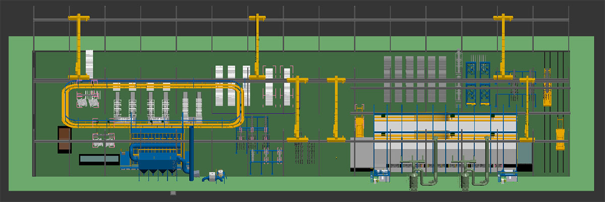 環(huán)形生產(chǎn)線
