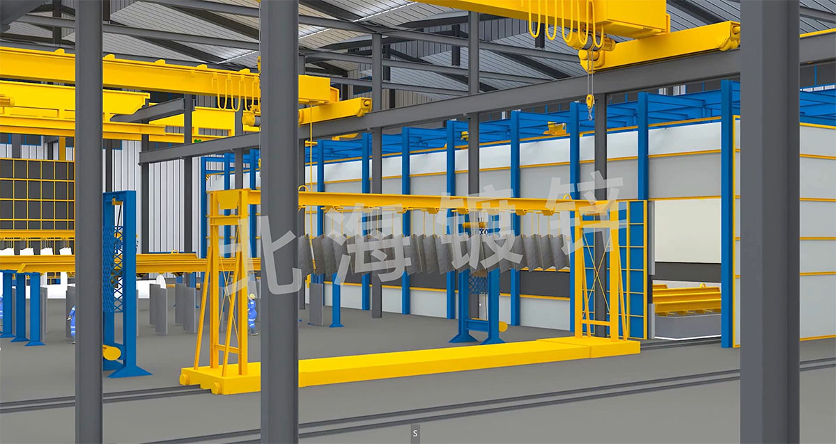 L型熱浸鍍鋅生產線