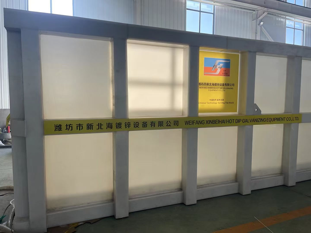 出口热镀锌生产线发货中