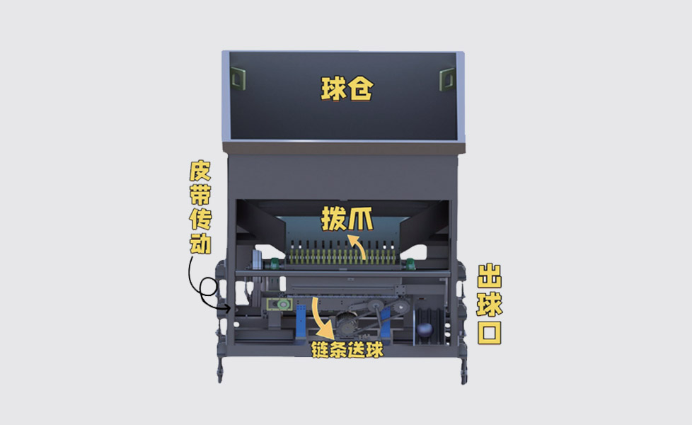 机械式智能加球机