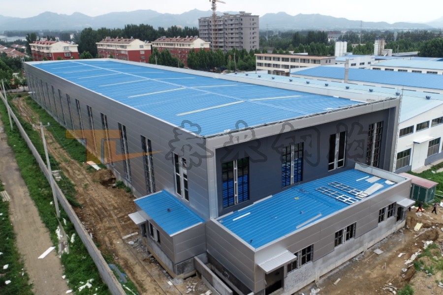 中欧涂装新材料钢结构车间