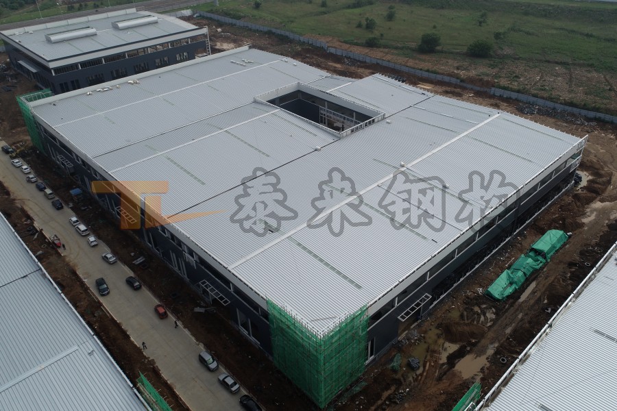 山东临朐智能家居钢结构车间