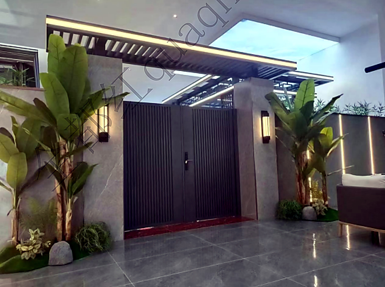 Courtyard Door