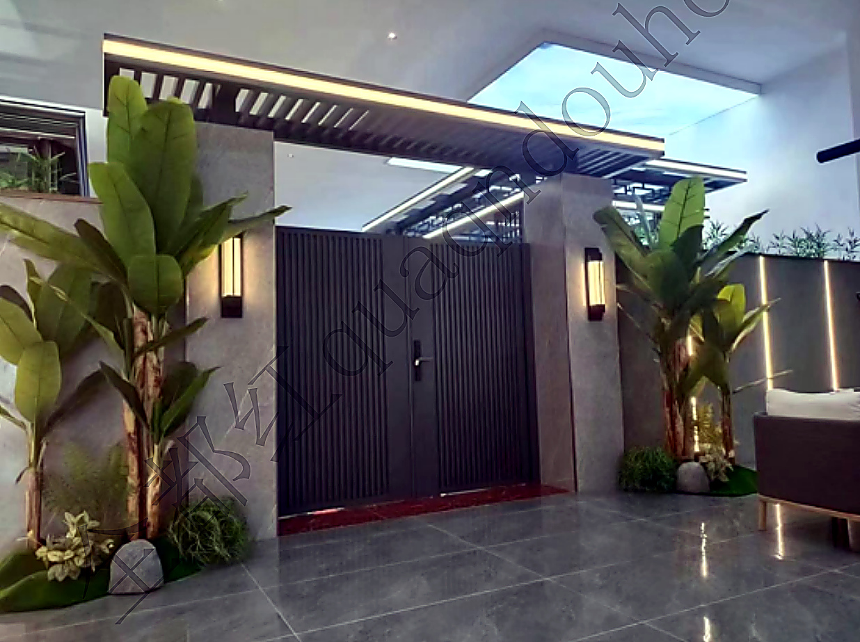 Courtyard Door