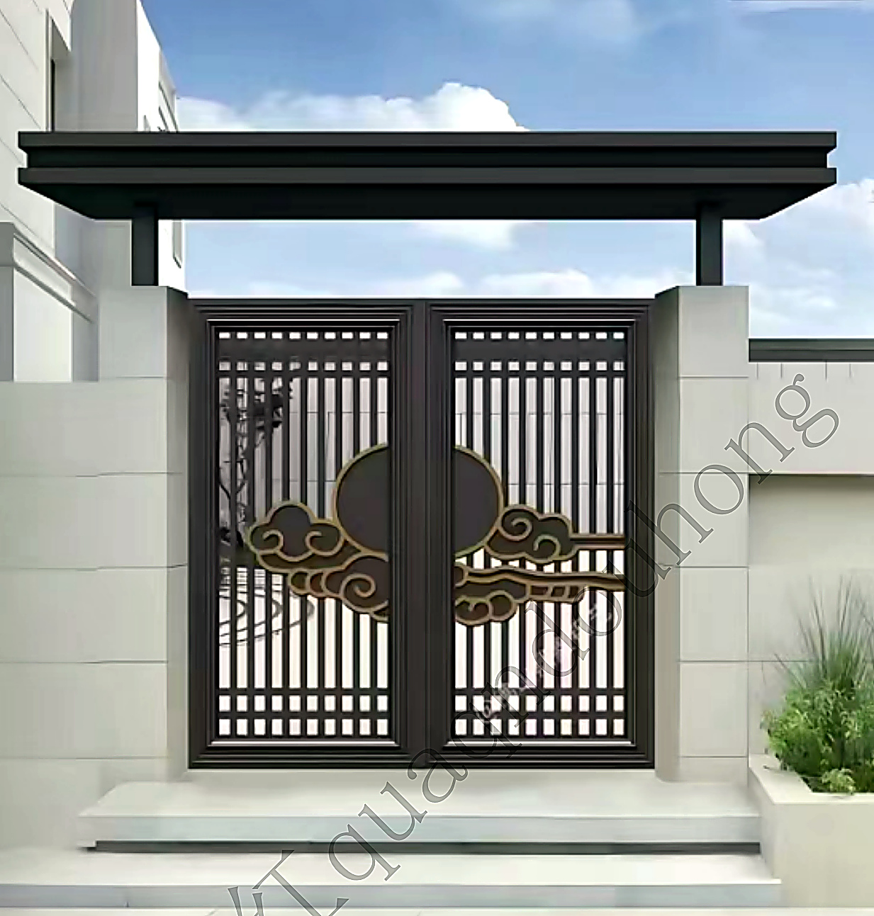 Courtyard Door