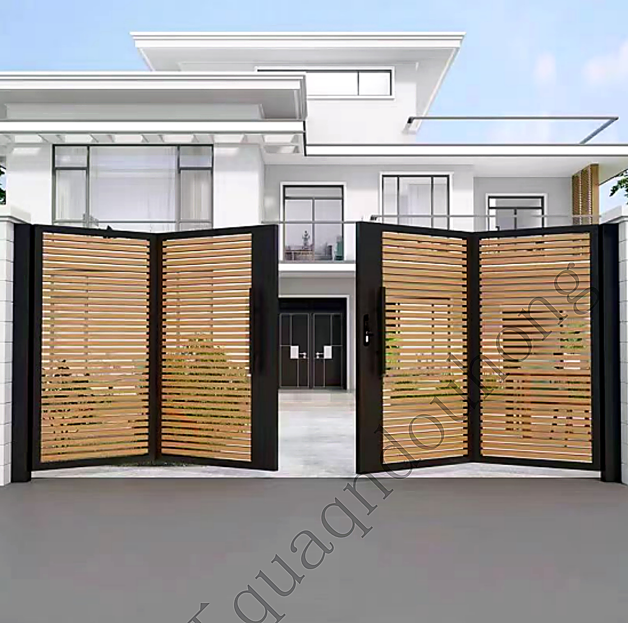 Courtyard Door