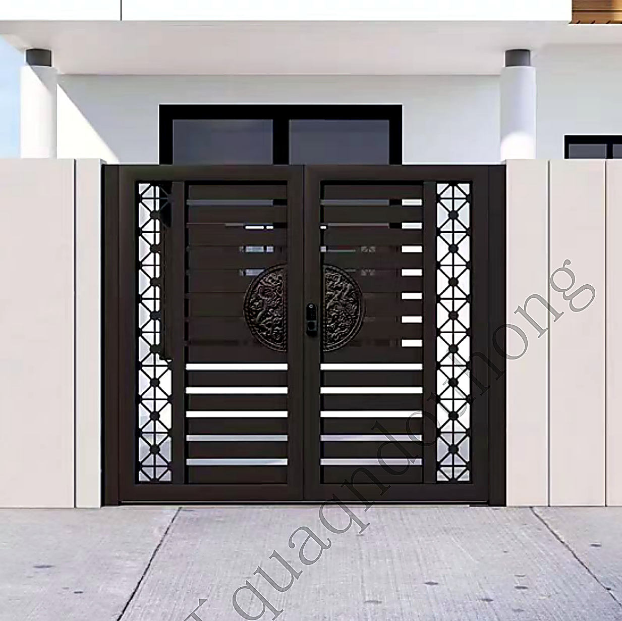 Courtyard Door