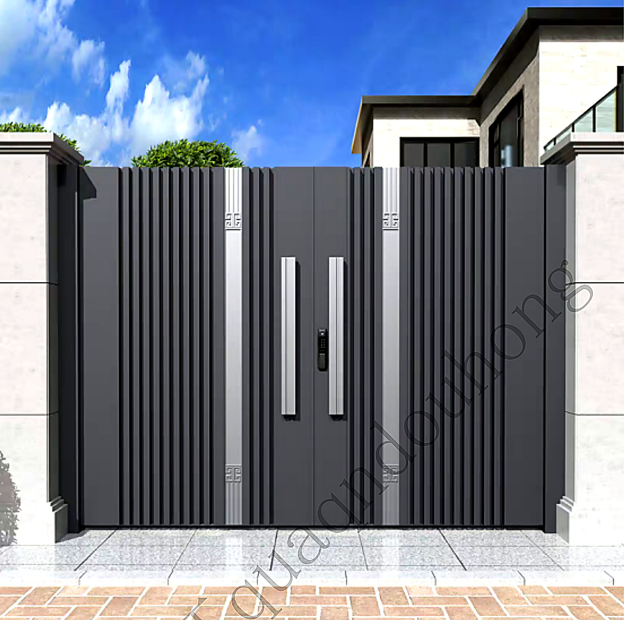 Courtyard Door
