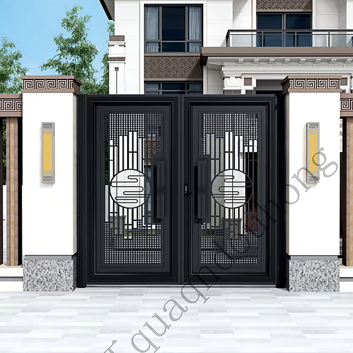 Courtyard Door