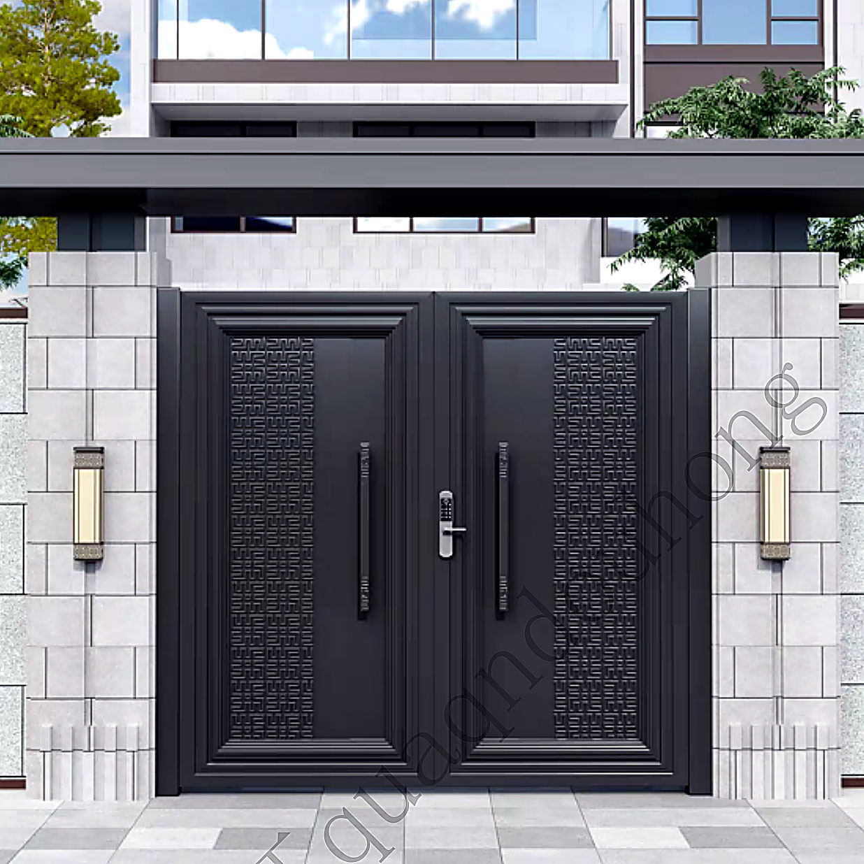 Courtyard Door