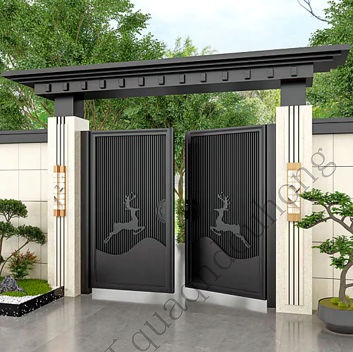 Courtyard Door