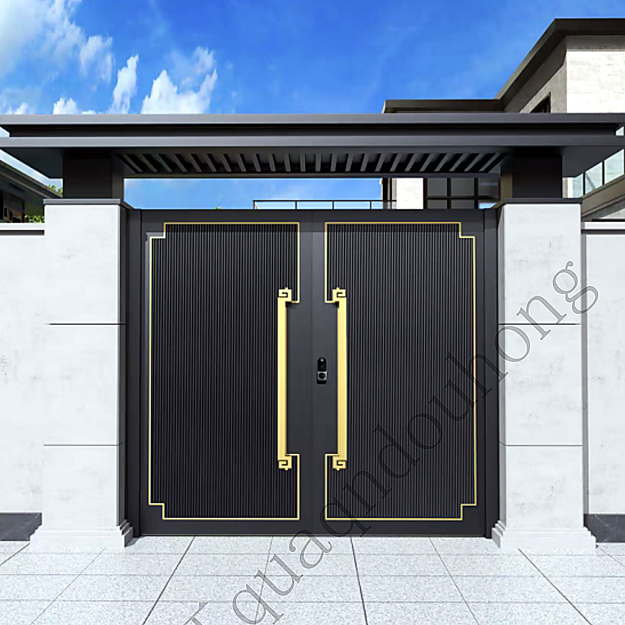 Courtyard Door