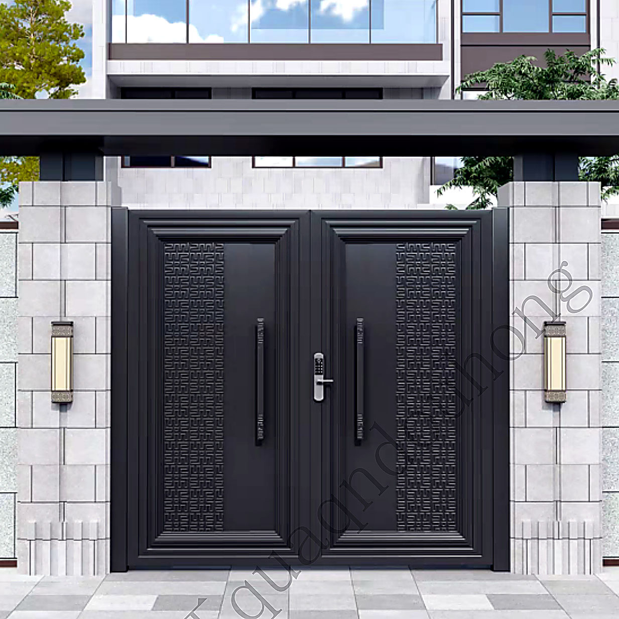 Courtyard Door