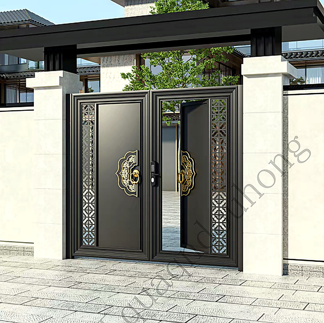 Courtyard Door